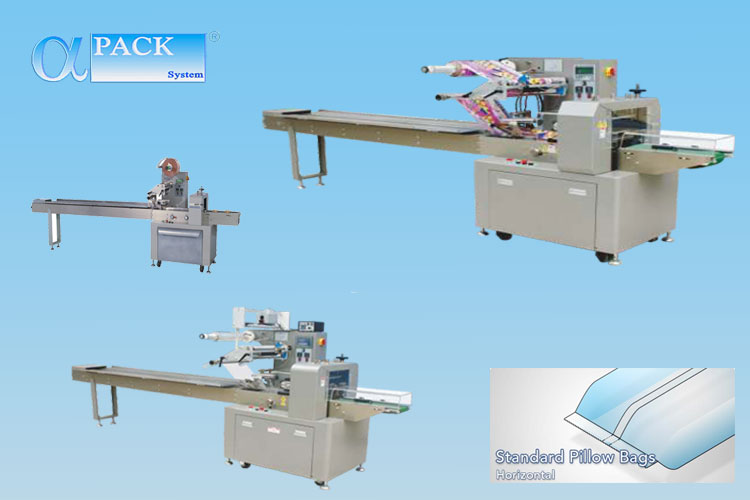 Dual-inverter Horizontal Flow Wrapping Machine