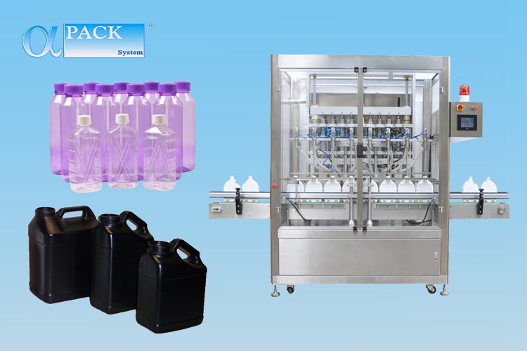 Automatic Servo Driven Piston Filling Machine