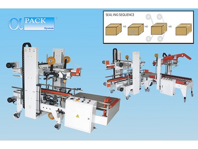 Automatic 4 Side & Corner Carton Sealer